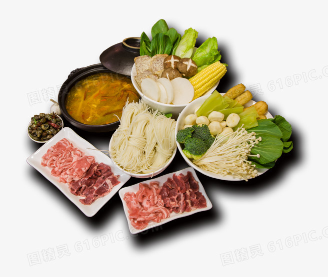 火鍋食材圖片免費下載_高清PNG素材_圖精靈